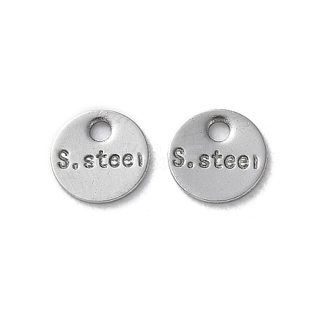304 Stainless Steel Charms STAS-V007-03F-P-1