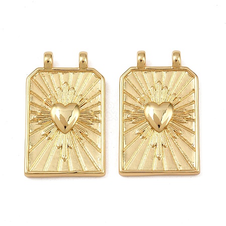 Brass Pendants KK-L255-22G-01-1
