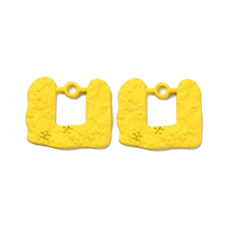 Spray Painted Alloy Pendants LS-PALLOY-P263-A01-1