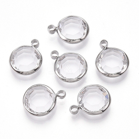 K9 Glass Charms GLAA-T023-37B-02-1