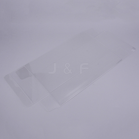 Transparent PVC Box Candy Treat Gift Box CON-WH0074-10D-1