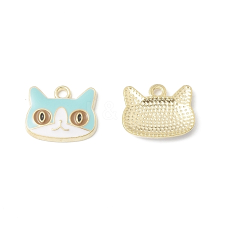 Alloy Enamel Charms ENAM-G212-17G-08-1