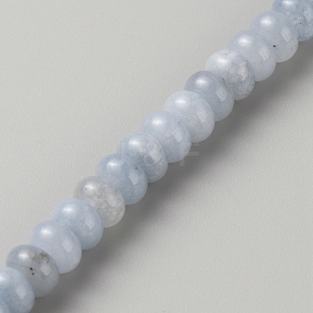 2 Strands Natural Aquamarine Beads Strands G-NB0004-94B-1
