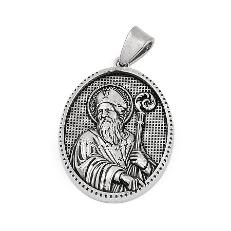 304 Stainless Steel Pendants LS-STAS-M103-01AS-05-1