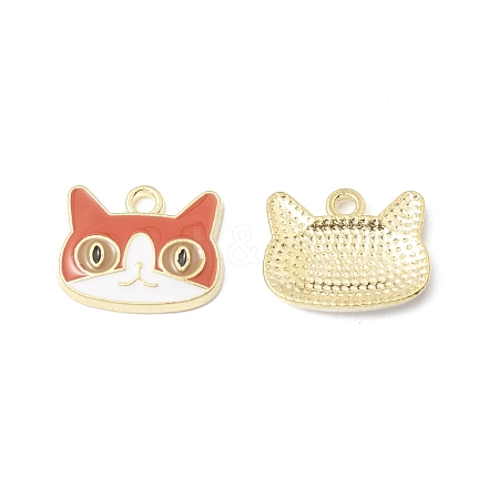 Alloy Enamel Charms ENAM-G212-17G-09-1