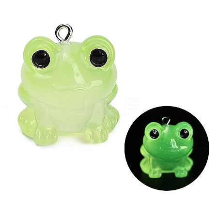 Luminous Resin with Alloy Pendants RE-CBA08CD-04-1