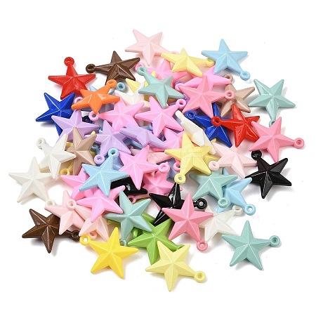 Opaque Acrylic Pendants MACR-C039-09-1