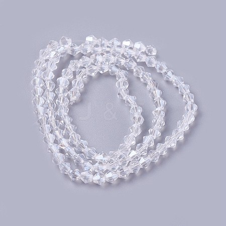 Imitation Crystal Glass Beads Strand YS-TAC0002-01-6mm-1