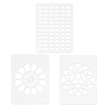 1 Set Acrylic Drawing Painting Stencils Templates DIY-BC0014-33A-1