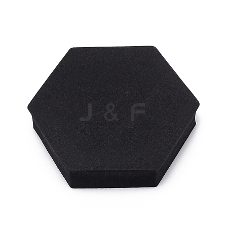 Hexagon Polymer Photography Foam Cube Display Stand ODIS-WH00011-29A-1