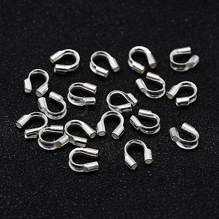 Rhodium Plated 925 Sterling Silver Wire Guardian STER-F036-27P-5x5-1