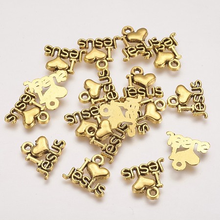 Tibetan Style Alloy Pendants X-PALLOY-2390-AG-LF-1