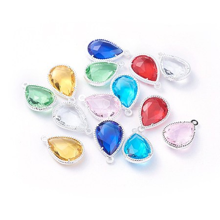 Glass Pendants GLAA-A037-G-S-1