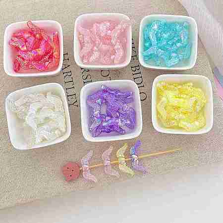 Transparent Acrylic Beads X-OACR-N138-32-1