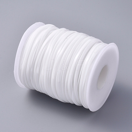 Plastic Cords for Jewelry Making LS-OCOR-WH0052-36C-1