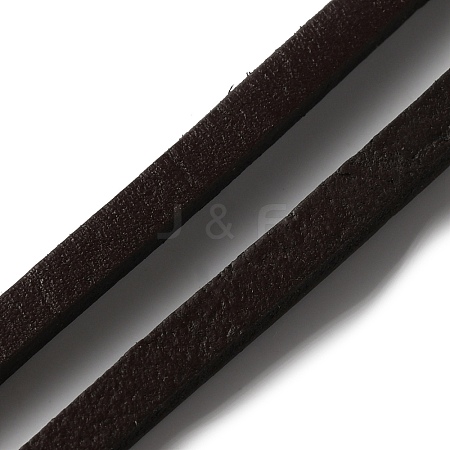 Flat Cowhide Leather Cord WL-WH0003-17A-03-1
