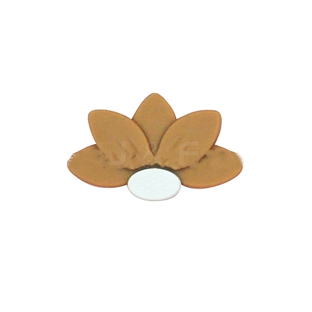 Lotus Food Grade Eco-Friendly Silicone Beads SIL-WH0013-50H-1