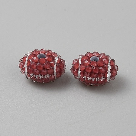 Sport Opaque Acrylic Beads LS-MACR-CJC0004-31A-1