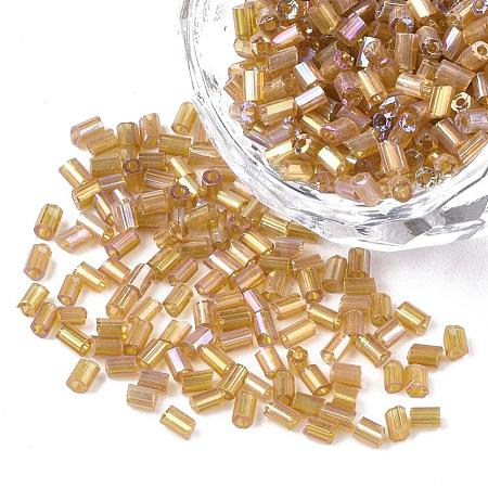 11/0 Two Cut Glass Seed Beads CSDB162B-1