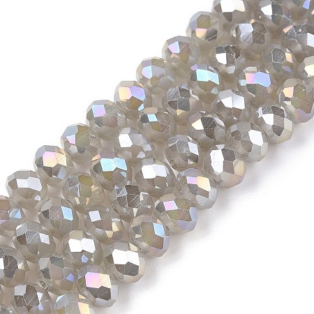 Electroplate Glass Beads Strands LS-EGLA-A044-J6mm-B10-1