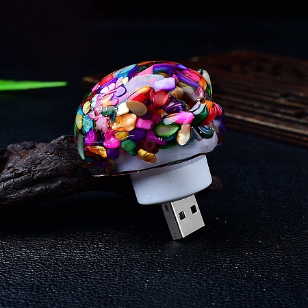 Resin Pig Shape USB Night Light PW-WG82AA3-07-1