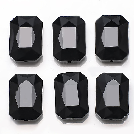 Opaque Solid Color Glass Beads GLAA-WH0025-58B-1