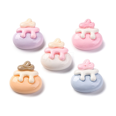 Cartoon Opaque Resin Decoden Cabochons CRES-M038-02-1