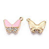 Alloy Enamel Rhinestones Pendants ENAM-T009-57B-RS-1