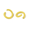 Spray Painted Iron Open Jump Rings IFIN-T017-04B-25-3