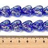 Handmade Foil Glass Beads DICH-C001-01H-4