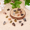 24 Pcs 12 Styles Tibetan Style Alloy Beads FIND-TA0001-32-12