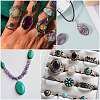32Pcs 16 Styles Natural & Synthetic Mixed Gemstone Cabochons G-SP0001-39-6