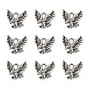 Tibetan Style Alloy Pendants TIBEP-20305-AS-NR-1