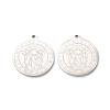 Non-Tarnish 304 Stainless Steel Pendants STAS-A074-03H-P-2