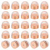 32Pcs Brass Ear Nuts KK-ME0003-62RG-1
