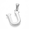 Non-Tarnish 304 Stainless Steel Pendants X-STAS-F106-95P-U-01-1