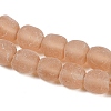 Frosted Handmade Lampwork Beads LAMP-C022-01D-3