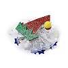 Christmas Theme Glitter Felt Fabric Alligator Hair Clip PHAR-U002-01H-3