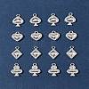 16Pcs 4 Styles Playing Card Theme Charm FIND-FS0003-82-8