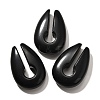 Natural Obsidian Ear Plugs Gauges G-I359-13D-03-1