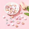 DIY Daisy Round Beads Findings Kits DIY-FS0010-24B-7
