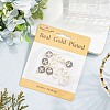 10Pcs 2 Colors Eco-Friendly Brass Micro Pave Cubic Zirconia Pendants KK-BBC0020-69-7