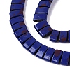 Spray Painted Synthetic Non-magnetic Hematite Bead Strands G-T124-02E-1-3