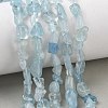 Natural Aquamarine Beads Strands G-K203-46-8