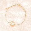Adjustable 304 Stainless Steel Snake Chain Bracelets BJEW-D460-04G-2