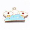 Alloy Enamel Pendants ENAM-S127-001-RS-1