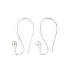 Brass Earring Hooks KK-G604-04S-1