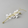 Cloth Artificial Plum Blossom Branch AJEW-WH20130-69D-2