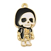 Halloween Alloy Enamel Pendants ENAM-H045-01G-06-1