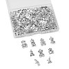 100Pcs 10 Styles Tibetan Style Alloy Pendants TIBEP-CJ0003-11-8